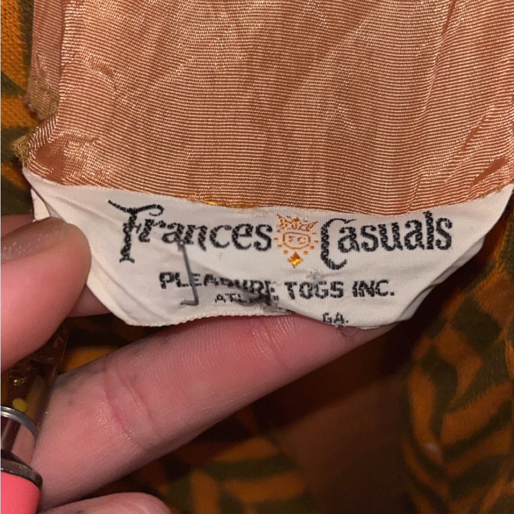 Vintage Chevron Patterned Jacket - image 2